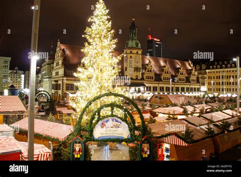 Visit The Beautiful Christmas Market In Leipzig The City Is Located At