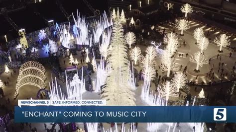 Christmas Fans Prepare Light Spectacular Enchant Coming To Nashville
