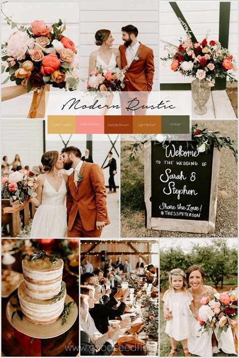 From earthy hues to jewel tones, these colors are sure to complement your special a stark departure from the traditional oranges and reds, this fall wedding setup features pink and white florals, which are paired with deep teal. Fashion best wedding dresses 2019 long sleeve wedding bridal dresses lace wedding dresses ...
