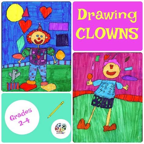 How To Draw Clowns Lesson Plan For Grade 2 From