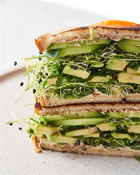 Crunchy And Healthy Green Sandwich Video Delice Recipes