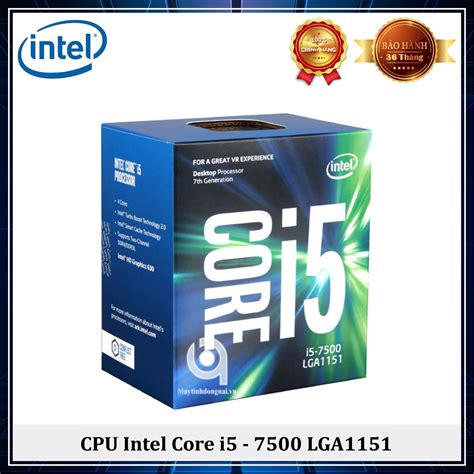 Cpu Intel Core I5 7500 Box BẢo HÀnh 36 ThÁng MÁy TÍnh ĐỒng Nai