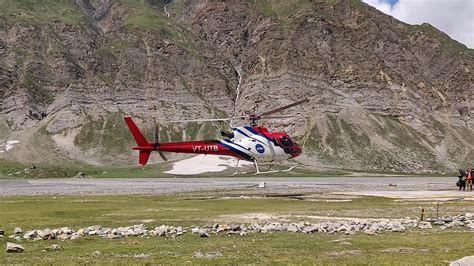Amarnath Yatra 2019 Helicopter Ride Youtube