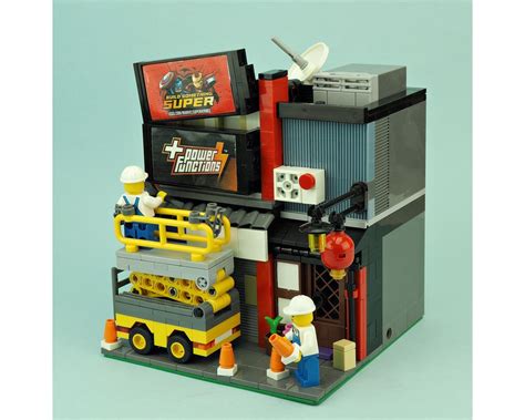 Lego Moc Functional Scissor Lift By Demarco Rebrickable Build With