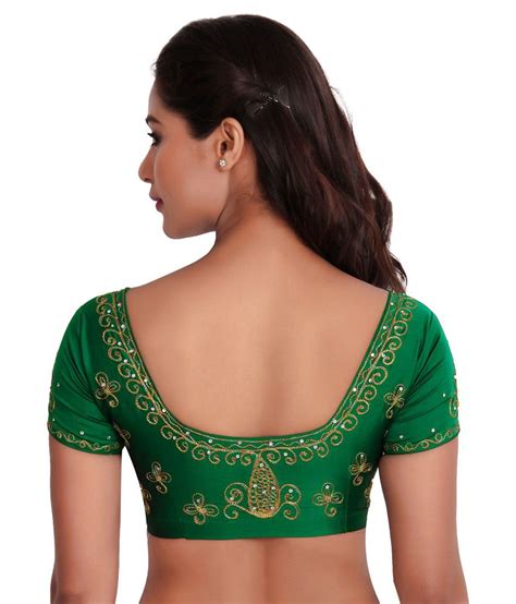 platinum green cotton satin blouses buy platinum green cotton satin blouses online at low