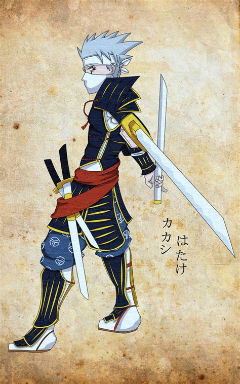 Kakashi The Samurai By Johnny Wolf On Deviantart
