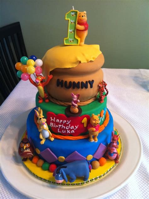 1st Birthday Cakes For Boys Winnie The Pooh