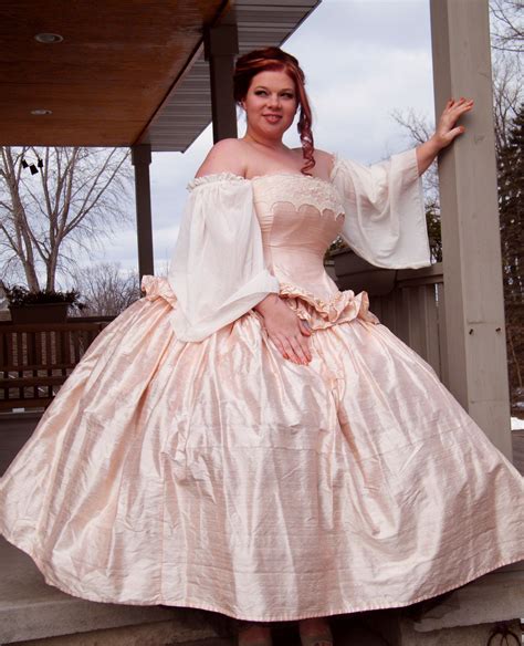 Cinderella Ball Gown Plus Size Wedding Dress Fantasy Style Custom To