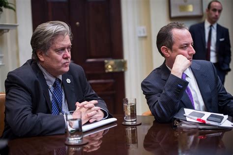 Steve Bannon And Reince Priebuss War For The White House The New Yorker