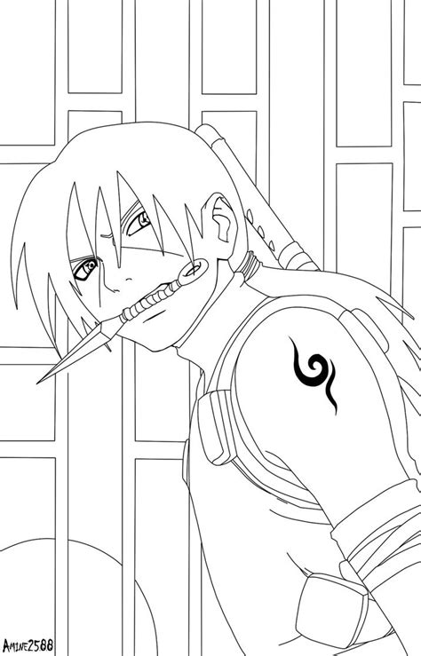Itachi Free Coloring Pages