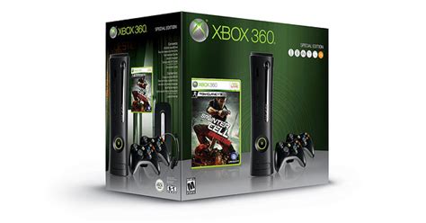 Paquete De Xbox 360 Super Elite Y Splinter Cell Conviction Unratedgames