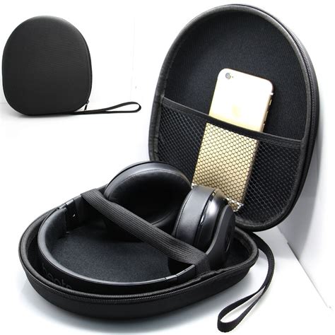 Buy Black Portable Headphone Carry Case Earphone