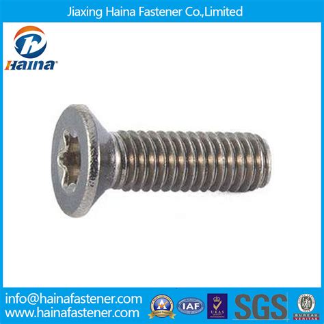 Din965 Stainless Steel Countersunk Head Machine Screw M10 China