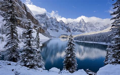 Hd Wallpaper Moraine Lake 4k Large For Desktop Wallpaper Flare