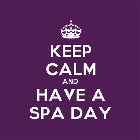 Keep Calm And Have A Spa Day Black French Manicure French Manicure