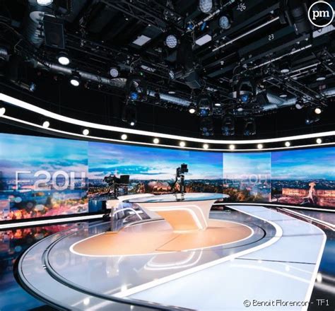 Découvrez Le Nouveau Plateau Des Jt De Tf1 Puremedias