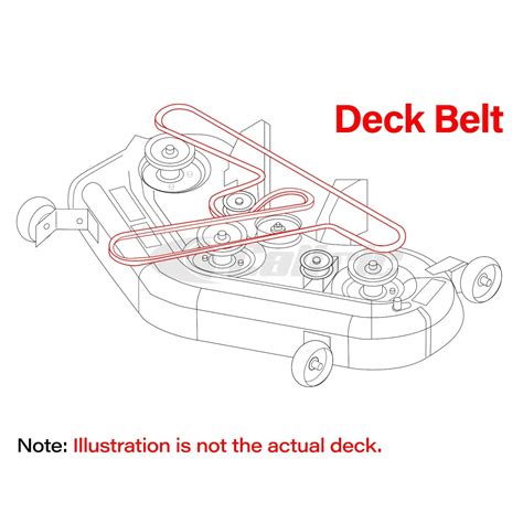 Deck Drive Belt For John Deere L LA LA LA LA GX GX EBay