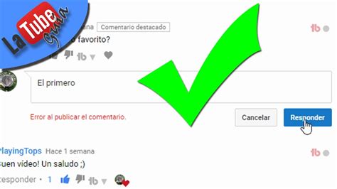 Que Significa Comentario Destacado En Youtube