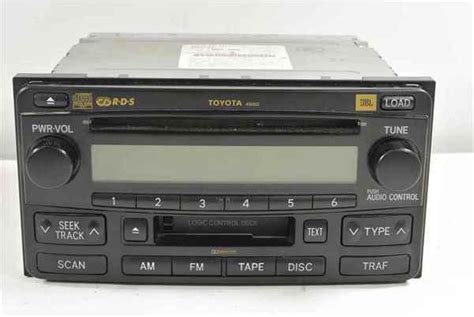 Sell 04 05 06 07 Highlander Cd Cassette Player Radio Oem Lkq In Santa