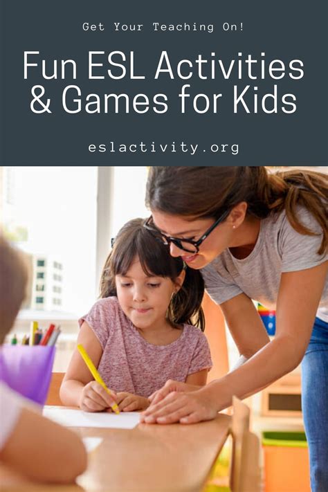 Fun Activities And Games For Kids Eslefl Students