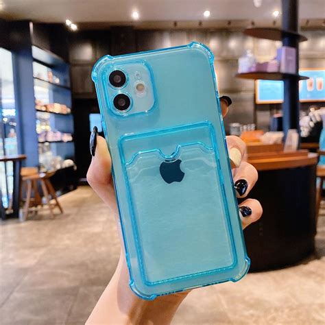 Buy Shockproof Card Slot Silicone Soft Case Cover For Iphone 14 Pro Max