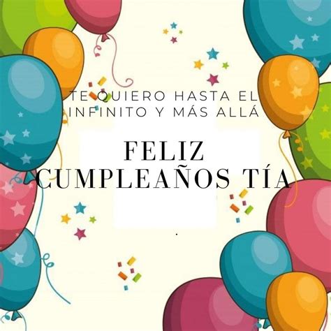 Imágenes Tarjetas y Frases de Feliz Cumpleaños Tía