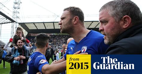 Chesterfields Ian Evatt ‘punched Kicked And Spat On By Preston Fans