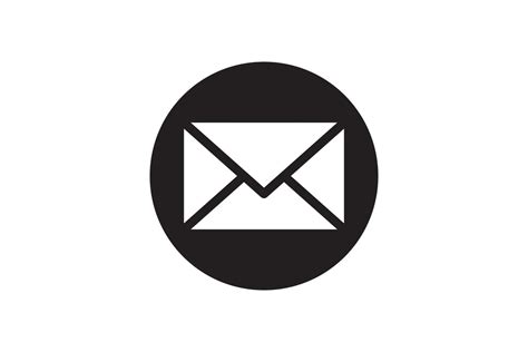 Mail Icon Vector Sign Letter Envelope Symbol Message Send To Address