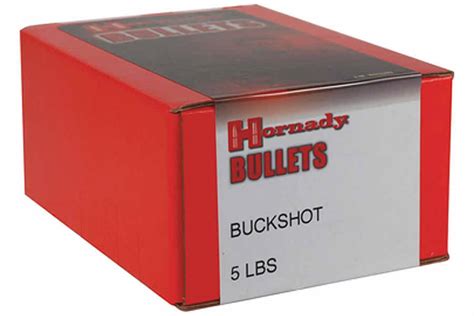 Hornady 00 Buckshot 330 Diameter 5 Lb Box Sportsmans Outdoor