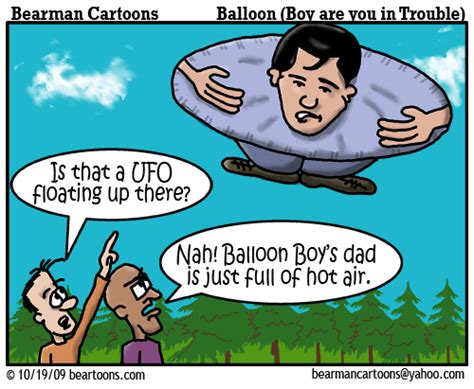 Bearman Cartoon Balloon Boy Bearman Cartoons