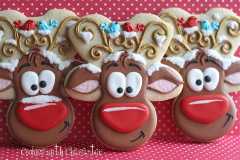 Gingerbread men and reindeer recipe: Whimsical Reindeer Cookies with Cookies with Character ...