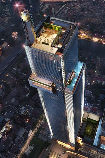 Tower Tops Out In Jakarta Mixed Use Complex Ctbuh
