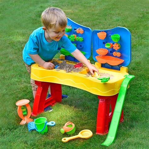 Deluxe Sand And Water Play Table Outdoor Toys Bandm