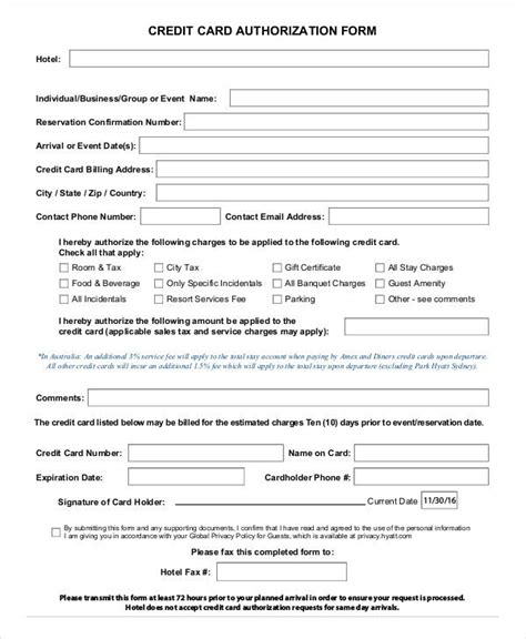 We did not find results for: Credit Card Authorization Form Template - 10+ Free Sample, Example, Format | Free & Premium ...