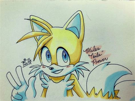 Pin By Jacky S Martínez On Miles Tails Prower Sonic Art Cute 