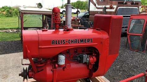 Allis Chalmers B 125 Power Unit Youtube