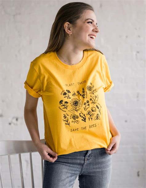 Plant These Save The Bees Tee Women Womens Tees Save The Bees
