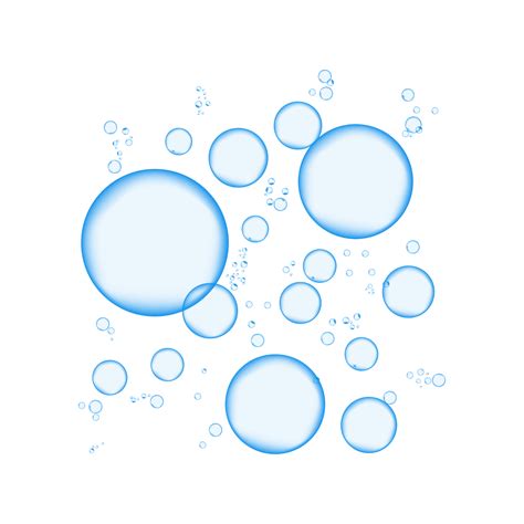 Mq Blue Bubble Bubbles Water Sticker By Qoutesforlife