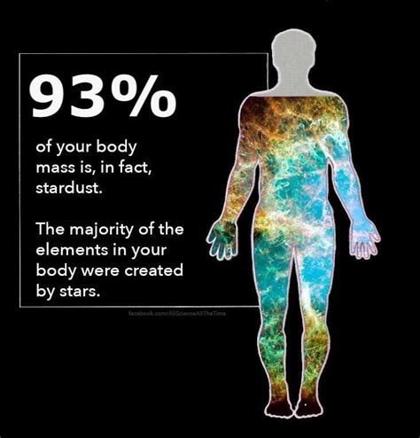 Science Human Bodies Stardust Facts Science Facts Space And Astronomy