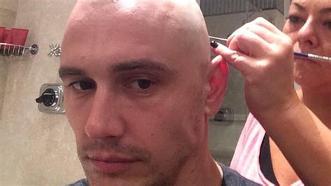 James Franco Shaves Head Shares Bald Selfies On Instagram