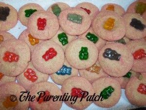 Gummy Bear Sugar Cookie Thumbprint Cookies Recipe Thumbprint Cookies