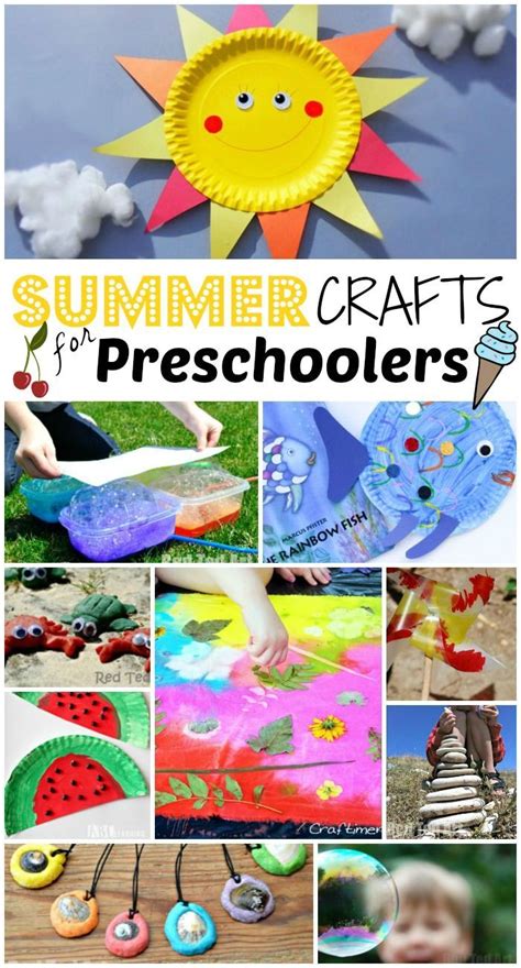 Summer Crafts For Preschoolers Summer Crafts For Preschoolers Summer