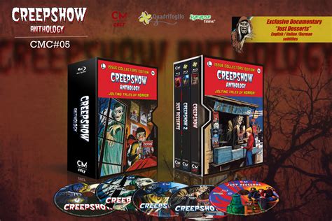 Creepshow Anthology Cmc 05 Box Set 3 Blu Ray 2 Dvd Cinemuseum