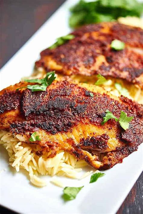 The risk of neuropathy is higher among patients who have diabetes for a long time, older people with diabetes as well as diabetics who are obese. Blackened Tilapia with Homemade Spice Rub - Healthy & Only ...