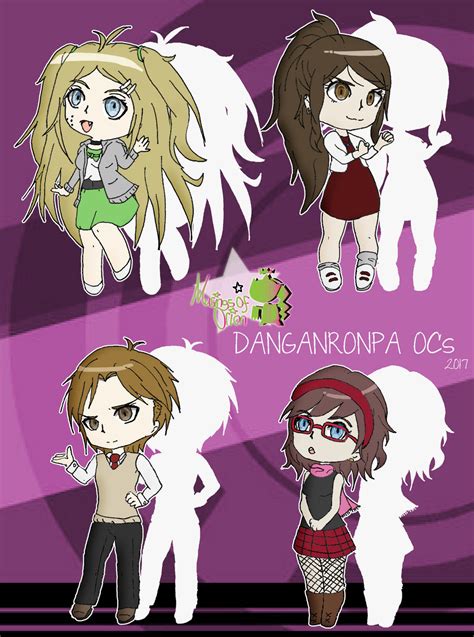 Dangan Ocs By Cathelsing On Deviantart