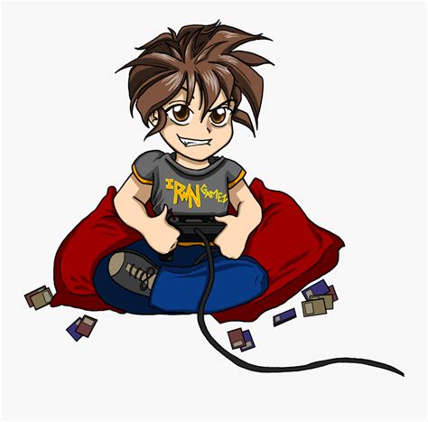 Anime Boy Clipart Gamer Anime Gamer Boy Free