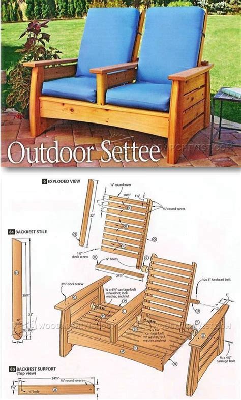 Patio Sette Plans Outdoor Furniture Plans And Projects Woodarchivist