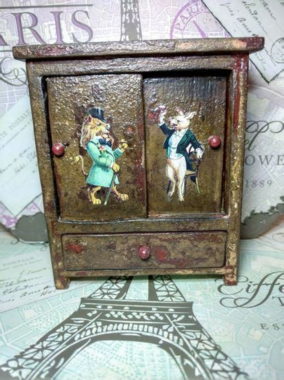 rustic dollhouse cabinet fabulous refurbs