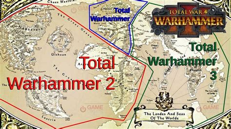 Total War Warhammer Mortal Empires Map Masastudy