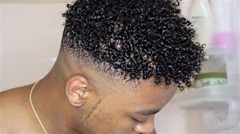 For shorter hair, a waves haircut or by adding a hair design or can create that texture without much length. WASH DAY ROUTINE | BLACK MEN NATURAL/CURLY HAIR - YouTube